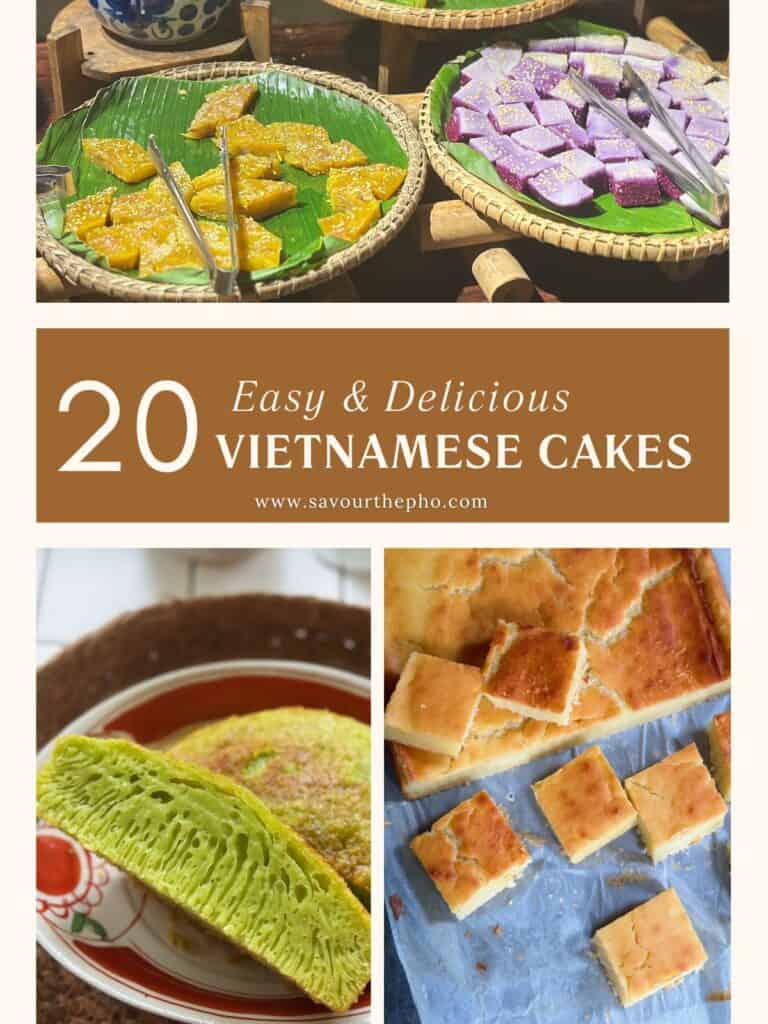 The Ultimate Guide to Vietnamese Cakes (Bánh)
