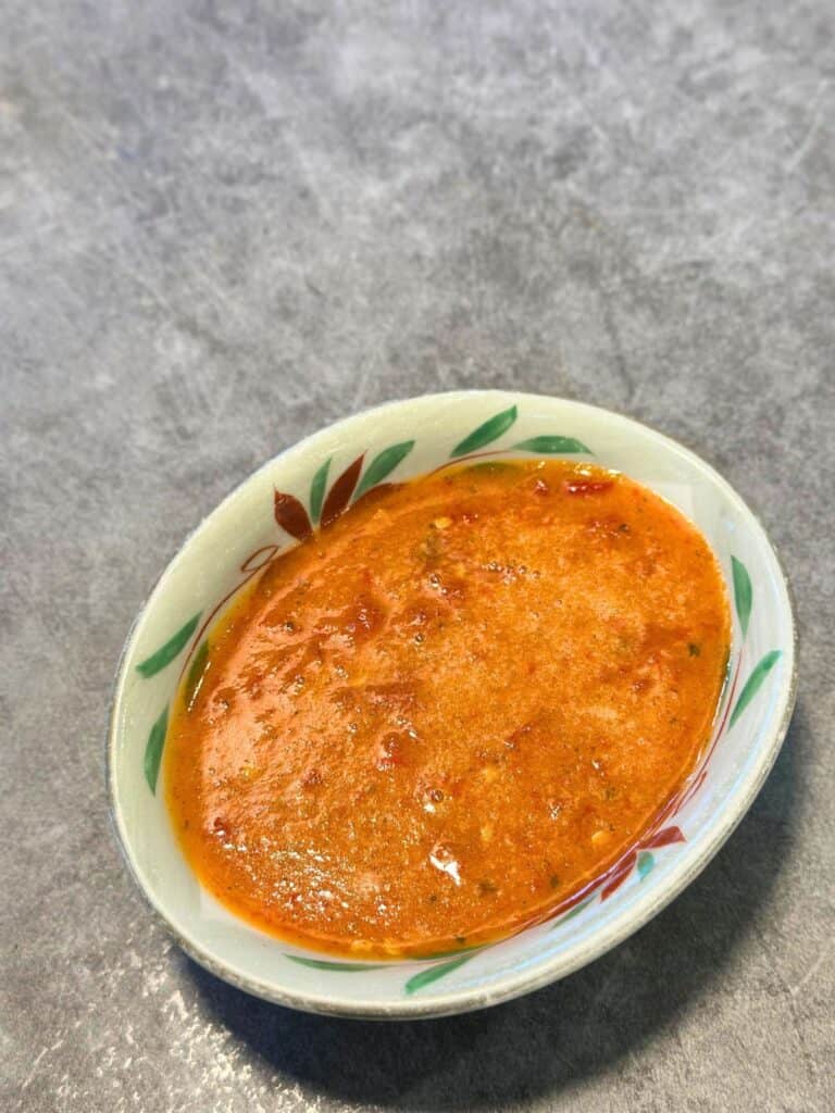 Creamy Chili Salt Dipping Sauce (Muối Ớt Đỏ)