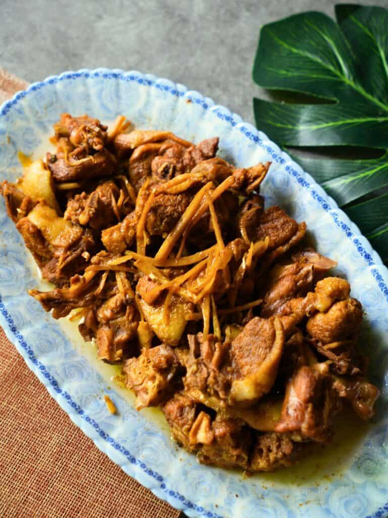 Braised Ginger Duck (Vịt Kho Gừng)